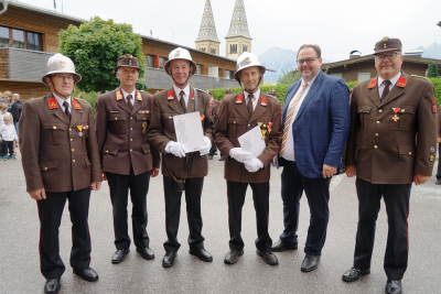 Floriani mit besonderer Ehrung in Weerberg