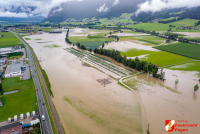 Starkregen fordert die Feuerwehren im Bezirk Schwaz