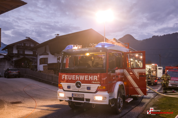 Brand Einfamilienhaus in Schlitters
