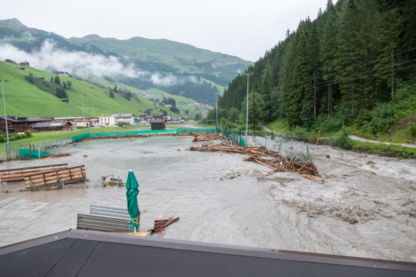 Schweres Unwetter Wochenende in Tirol - Hotspot am Sonntag im Bezirk Schwaz