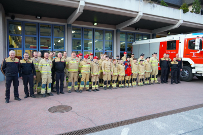 Erprobung der Jugendfeuerwehren Buch, Jenbach und Wiesing