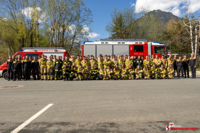 Erfolgreich absolvierter Bezirksgrundlehrgang - Am Weg zum Truppmann für 62 Feuerwehrmitglieder
