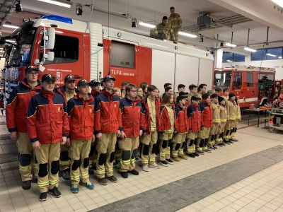 Erprobung der Jugendfeuerwehren im Abschnitt Jenbach