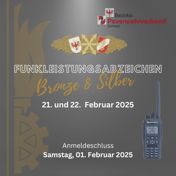 Funkleistungsabzeichen 2025