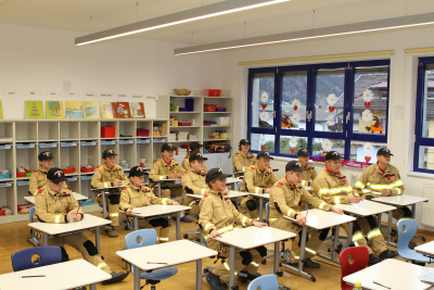 Wissenstest der Feuerwehrjugend Bezirk Schwaz in Aschau i. Z.