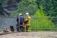 Erneute Unwettereinsätze für die Feuerwehren des Bezirks