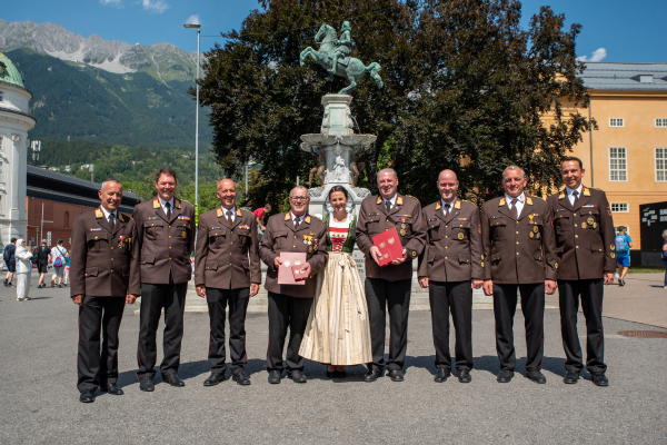 ABI Gebhard Klotz und ABI Georg Künig erhielten Verdienstmedaille des Landes Tirol