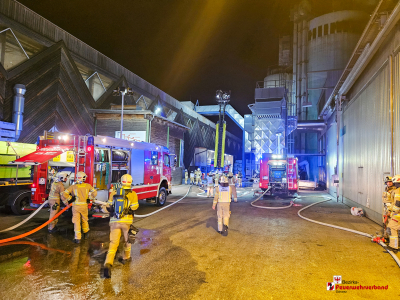 Staubexplosion – Brennende Lagersilos in Jenbach