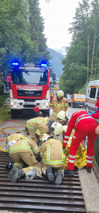 Eben am Achensee: Urlauberin aus Weiderost befreit