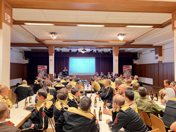 Kommandanten - Dienstversammlung in Wiesing